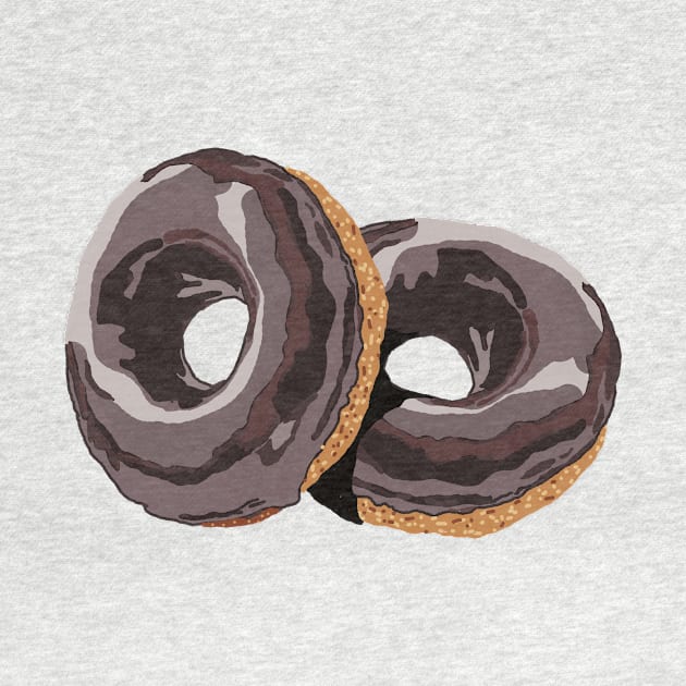 Chocolate Donuts by The world through children's eyes